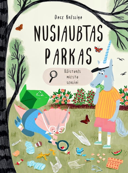 Dace Krēsliņa. Nusiaubtas parkas. Užistorės miesto sekliai